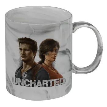 Uncharted, Mug ceramic marble style, 330ml