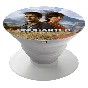 Uncharted, Phone Holders Stand  White Hand-held Mobile Phone Holder