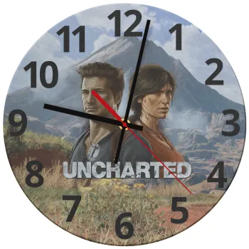Uncharted, Ρολόι τοίχου γυάλινο (30cm)