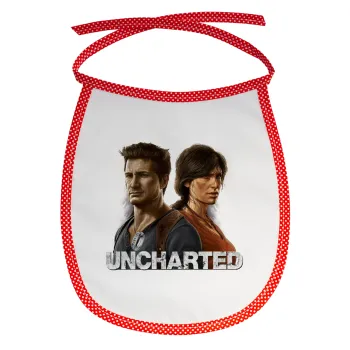 Uncharted, Σαλιάρα μωρού αλέκιαστη με κορδόνι Κόκκινη
