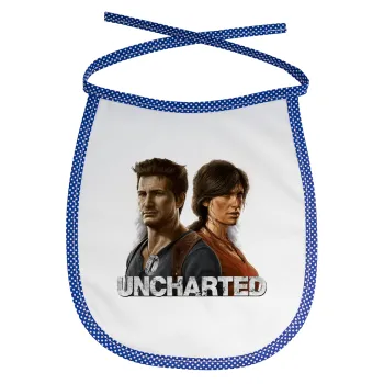 Uncharted, Σαλιάρα μωρού αλέκιαστη με κορδόνι Μπλε