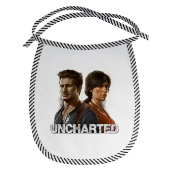 Uncharted, Σαλιάρα μωρού αλέκιαστη με κορδόνι Μαύρη
