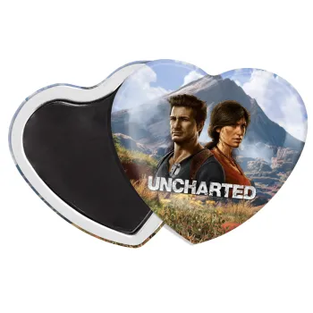 Uncharted, Μαγνητάκι καρδιά (57x52mm)