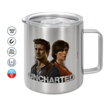 Uncharted, Mug Stainless steel double wall 300ml