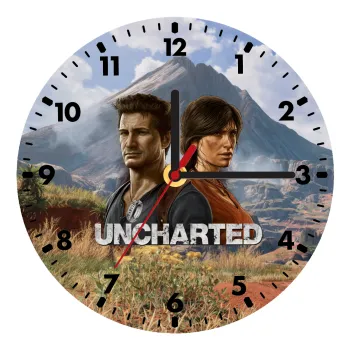 Uncharted, Ρολόι τοίχου ξύλινο (20cm)