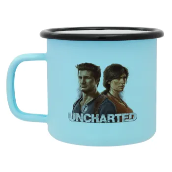 Uncharted, Κούπα Μεταλλική εμαγιέ ΜΑΤ σιέλ 360ml