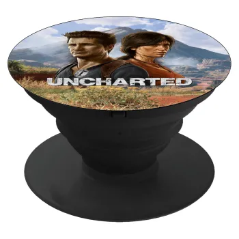Uncharted, Phone Holders Stand  Μαύρο Βάση Στήριξης Κινητού στο Χέρι