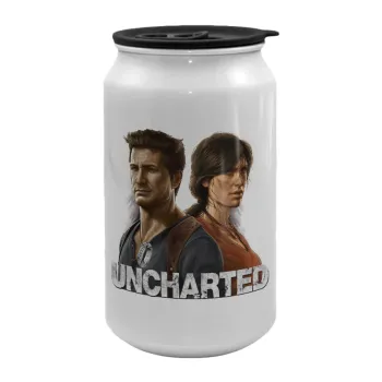 Uncharted, Κούπα ταξιδιού μεταλλική με καπάκι (tin-can) 500ml