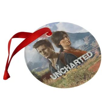 Uncharted, Christmas ornament glass 9cm