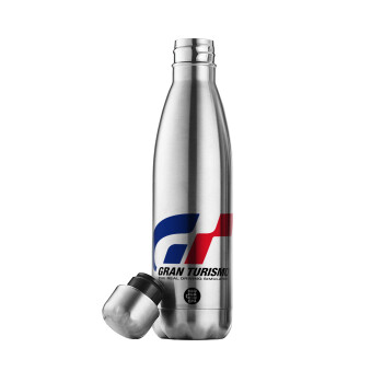 gran turismo, Inox (Stainless steel) double-walled metal mug, 500ml