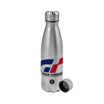 gran turismo, Metallic water bottle, stainless steel, 750ml