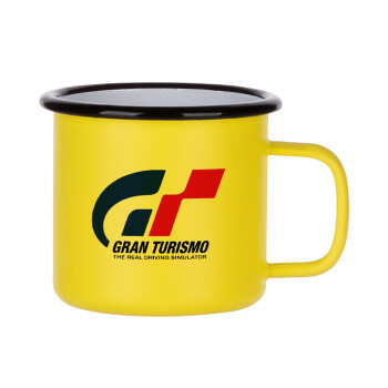 gran turismo, Metallic enamel MATT Yellow cup 360ml