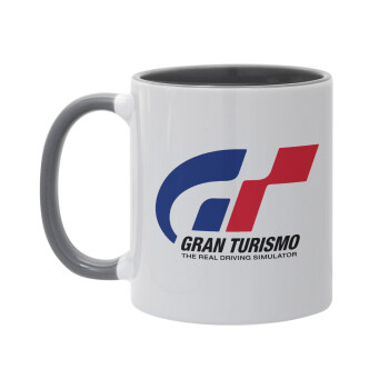 gran turismo, Mug colored grey, ceramic, 330ml