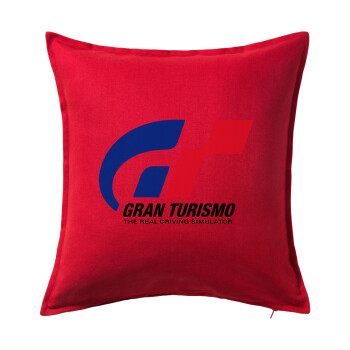 gran turismo, Sofa cushion RED 50x50cm includes filling