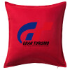 Sofa cushion RED 50x50cm includes filling
