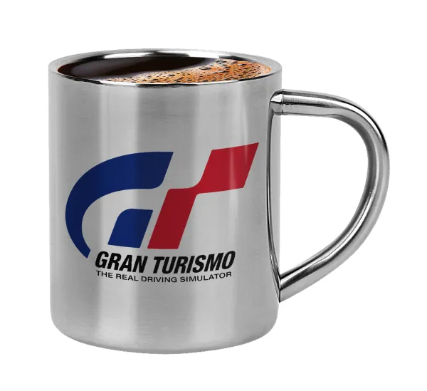 gran turismo — Κουπάκι μεταλλικό διπλού τοιχώματος για espresso (220ml)