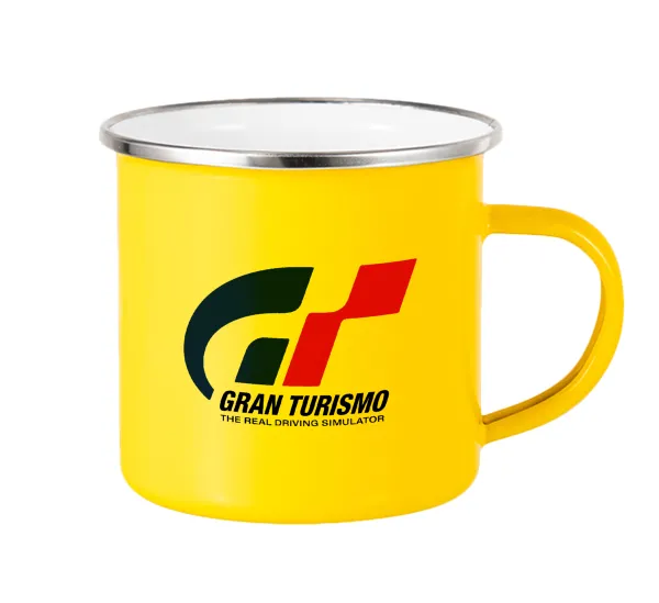 gran turismo — Yellow Enamel Metallic Cup 360ml