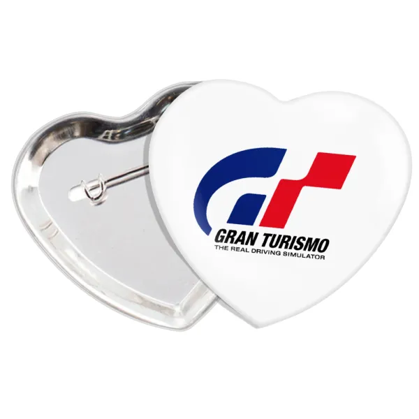 gran turismo — καρδιά (57x52mm)