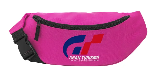 gran turismo — Unisex waist bag (banana) in PINK color with 2 pockets