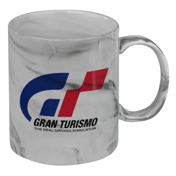 gran turismo, Mug ceramic marble style, 330ml