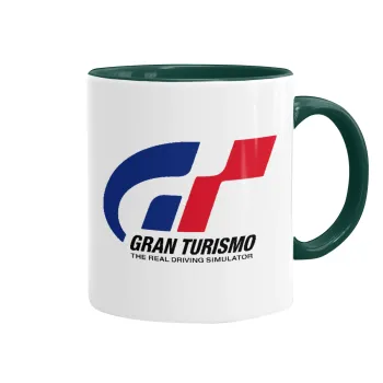 gran turismo, Mug colored green, ceramic, 330ml