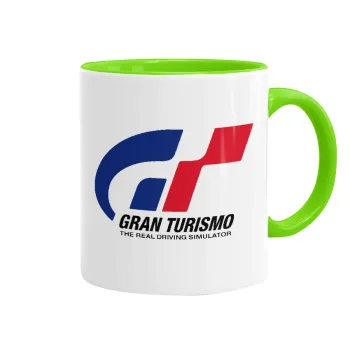 gran turismo, Mug colored light green, ceramic, 330ml