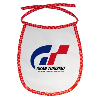 gran turismo, Σαλιάρα μωρού αλέκιαστη με κορδόνι Κόκκινη