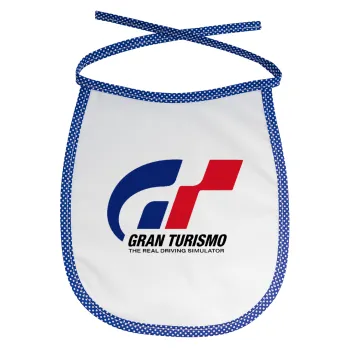 gran turismo, Σαλιάρα μωρού αλέκιαστη με κορδόνι Μπλε