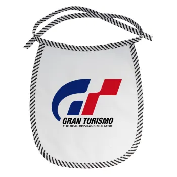 gran turismo, Σαλιάρα μωρού αλέκιαστη με κορδόνι Μαύρη