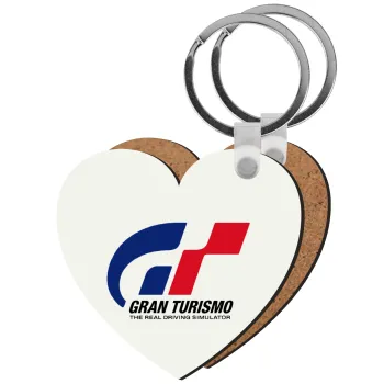 gran turismo, Μπρελόκ Ξύλινο καρδιά MDF