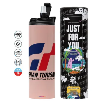 gran turismo, Tumbler stainless steel PINK 600ml