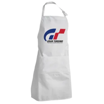 gran turismo, Ποδιά Σεφ Ολόσωμη Ενήλικων (με ρυθμιστικά και 2 τσέπες)