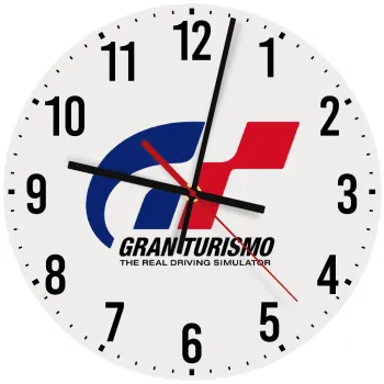gran turismo, Ρολόι τοίχου ξύλινο (30cm)
