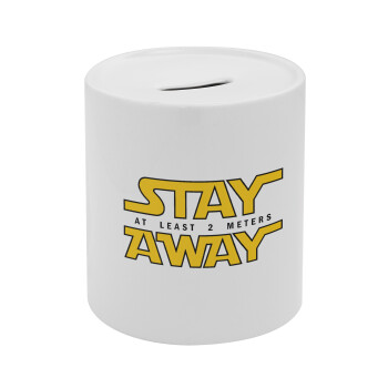 Stay Away, Κουμπαράς πορσελάνης με τάπα