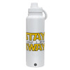 1L Stainless Steel Thermal Bottle with Phone Holder & Double Wall Insulation