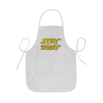 Stay Away, Ποδιά Σεφ ολόσωμη κοντή  Παιδική (44x62cm)