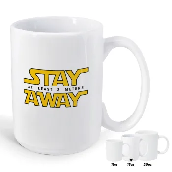 Stay Away, Κούπα Mega, κεραμική, 450ml
