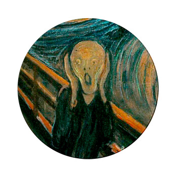 The Scream, Επιφάνεια κοπής γυάλινη στρογγυλή (30cm)