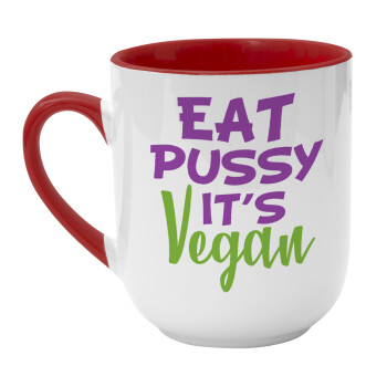 EAT pussy it's vegan, Κούπα κεραμική tapered 260ml