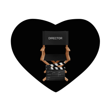 Director, Mousepad heart 23x20cm