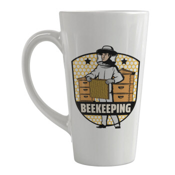 Beekeeping, Κούπα κωνική Latte Μεγάλη, κεραμική, 450ml