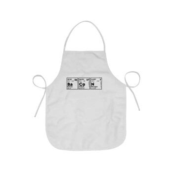 Chemical table your text, Chef Apron Short Full Length Adult (63x75cm)