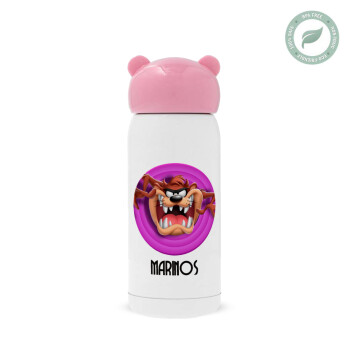 Taz, Ροζ ανοξείδωτο παγούρι θερμό (Stainless steel), 320ml