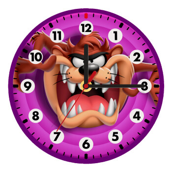 Taz, Wooden wall clock (20cm)