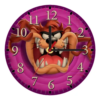 Taz, Ρολόι τοίχου ξύλινο plywood (20cm)