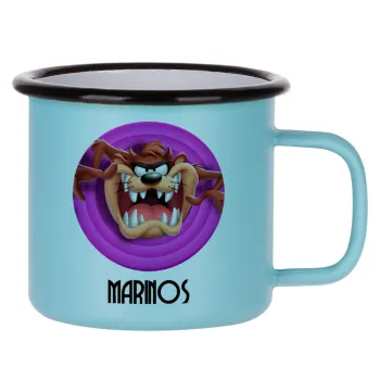 Taz, Κούπα Μεταλλική εμαγιέ ΜΑΤ σιέλ 360ml