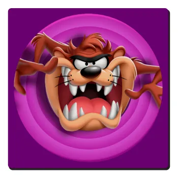 Taz, Τετράγωνο μαγνητάκι ξύλινο 6x6cm