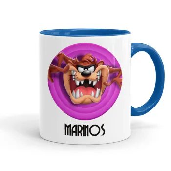 Taz, Mug colored blue, ceramic, 330ml