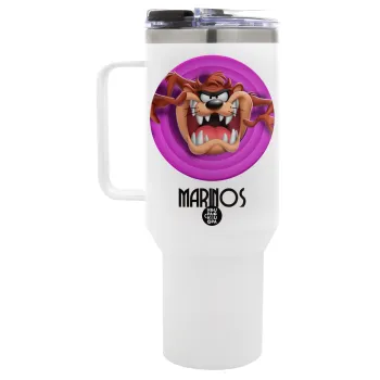 Taz, Mega Tumbler με καπάκι, διπλού τοιχώματος (θερμό) 1,2L