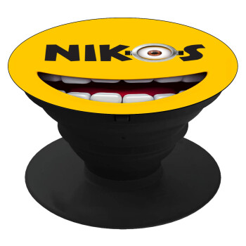 The minions, Phone Holders Stand  Black Hand-held Mobile Phone Holder